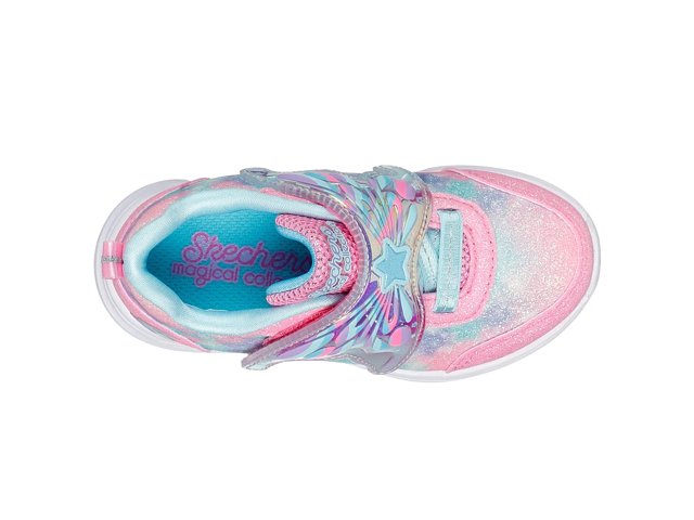 Girl s Skechers Glimmer Kicks Magical Wings Sneaker Toddler Pink Turquoise 6 M