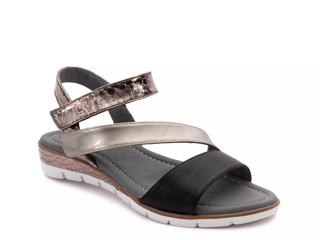 David Tate Billy Wedge Sandal