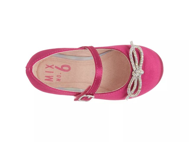 Mix No. 6 Lil Isabella Ballet Flat Girl s Bright Pink Size 7 Toddler Flats