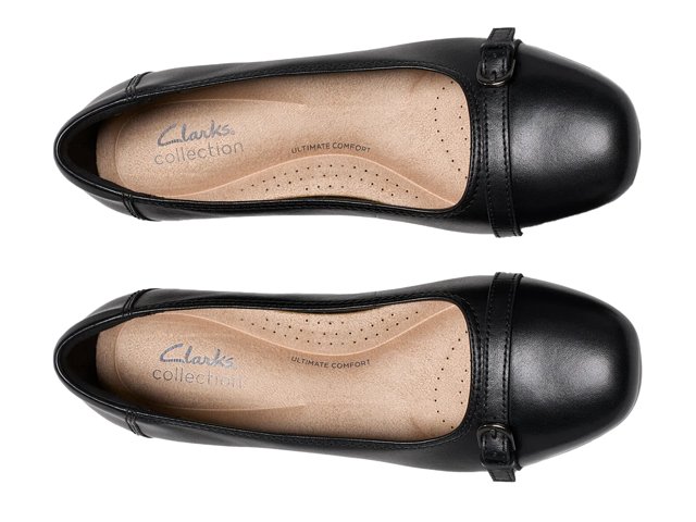 Dsw clarks flats on sale