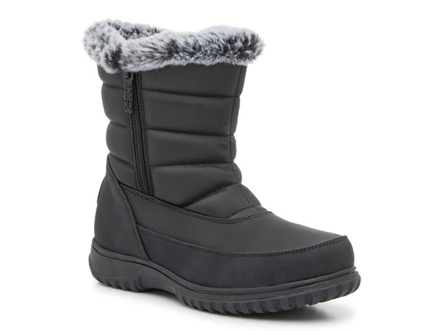 Totes slip on boots top
