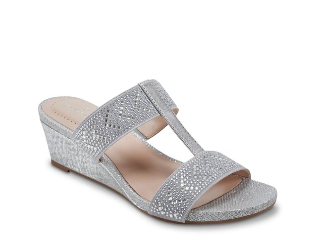 Bandolino Luvit Wedge Sandal Free Shipping DSW