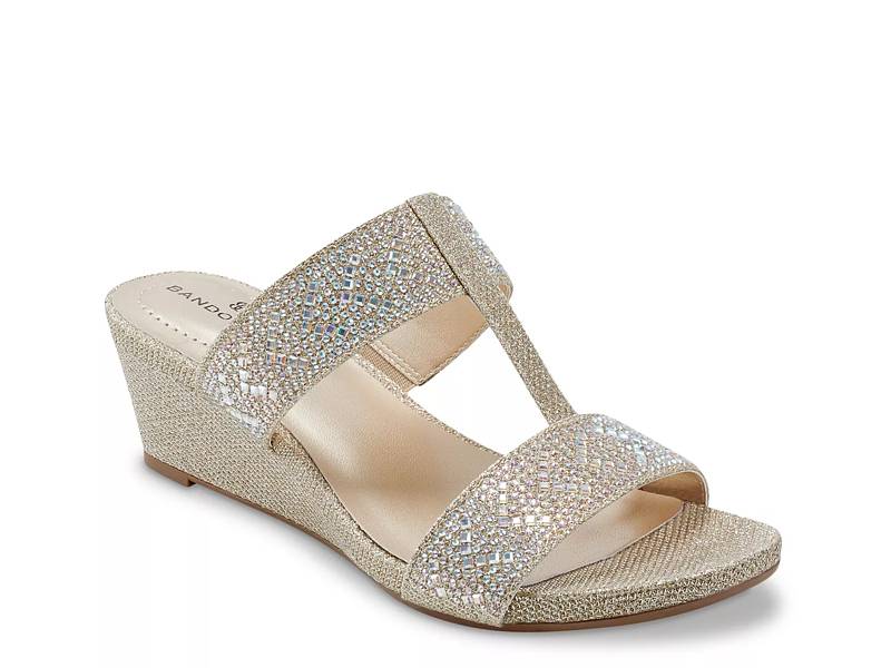 Silver wedges online dsw