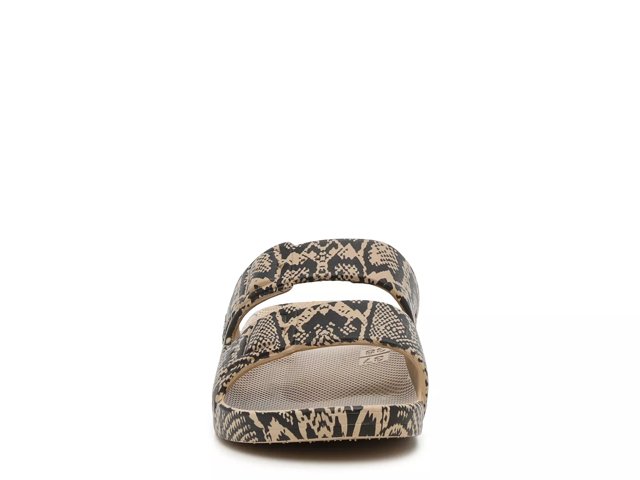 Freedom MOSES Moses Cheetah Slide Sandal Women s