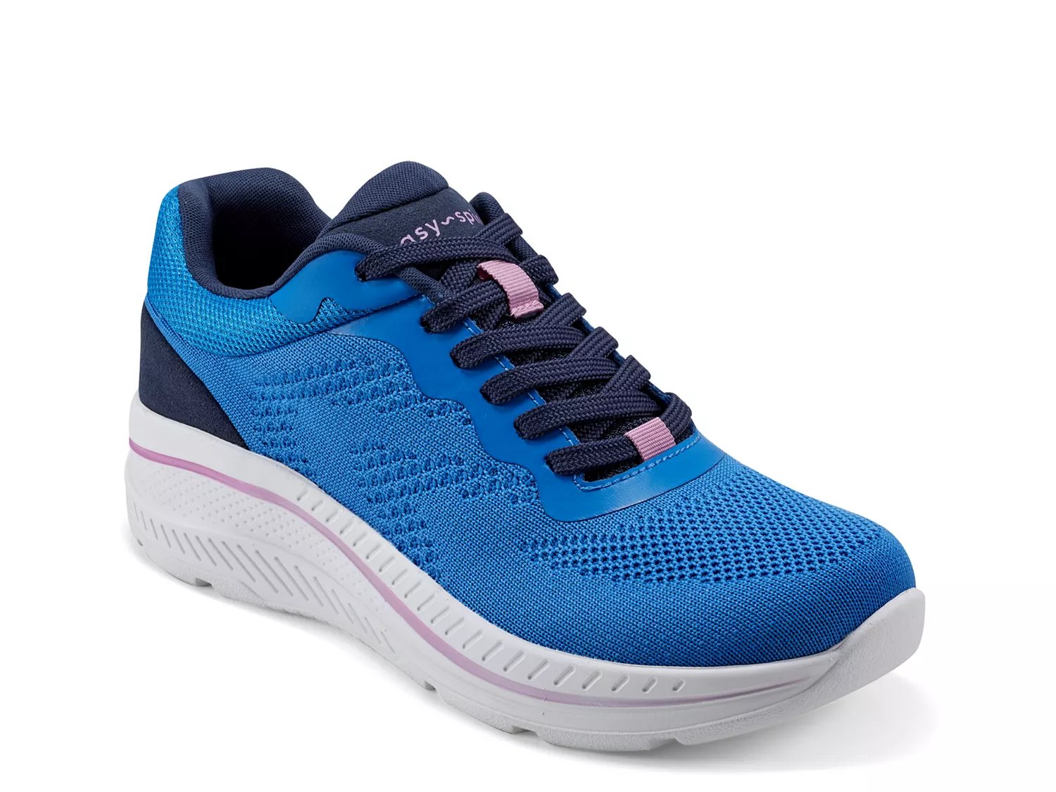 Easy Spirit Wide Width Pippa Sneaker | Women's | Blue | Size 8 | Sneakers