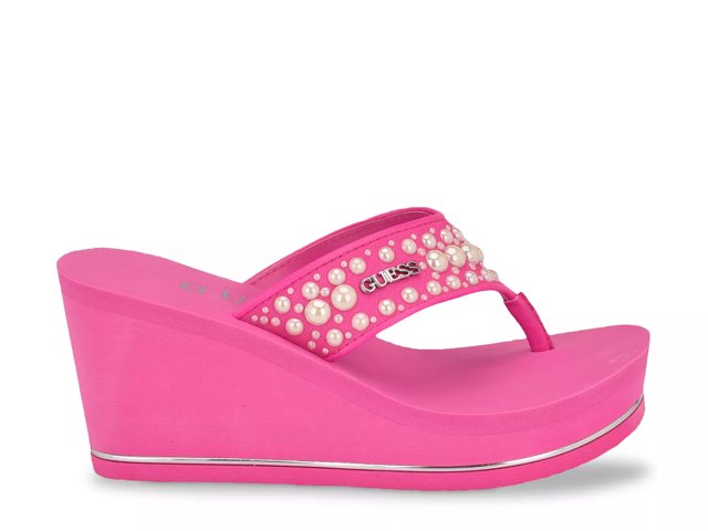 Pink cheap wedges dsw