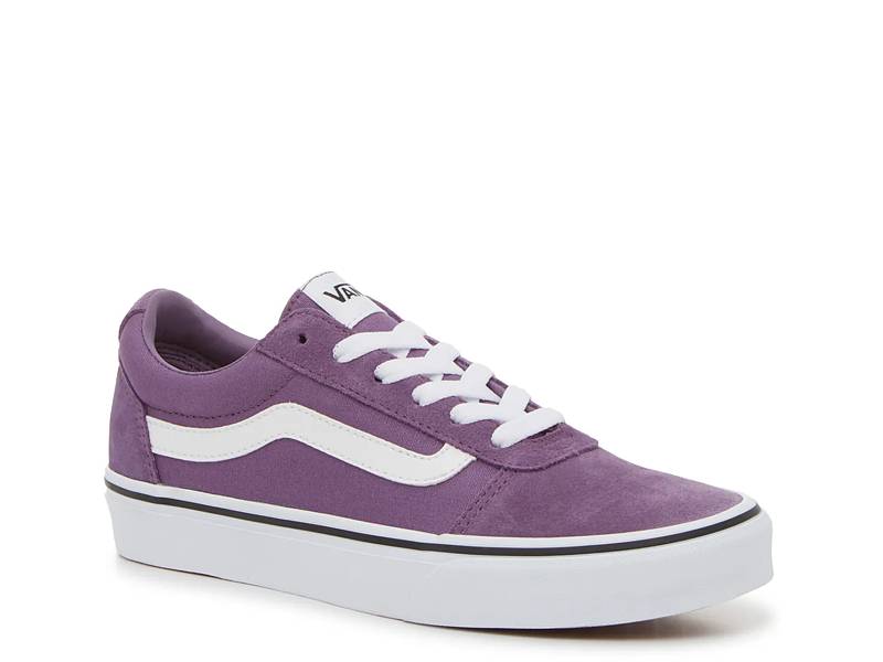 Ladies purple vans best sale