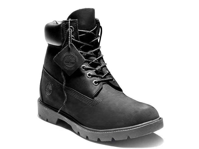 Mens boots timberland black hotsell