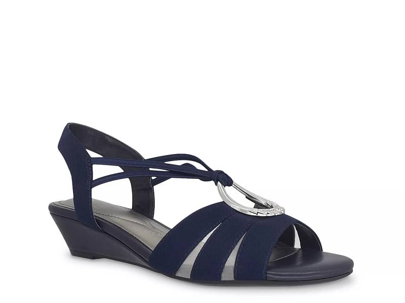 Easy Spirit Lucille Wedge Sandal - Free Shipping | DSW