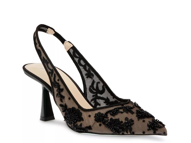 【Betsey Johnson】Nikki NIKKI IVORY Slingback Heels | Women's Heels – Betsey Johnson