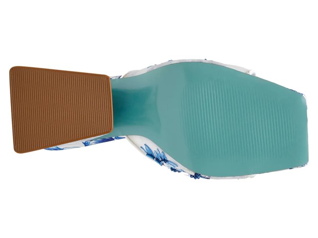 [SAEL!!] ★Blue by Betsey Johnson Roo★ サンダル ROO BLUE FLORAL Slip-On Heel | Women's Heels – Betsey Johnson