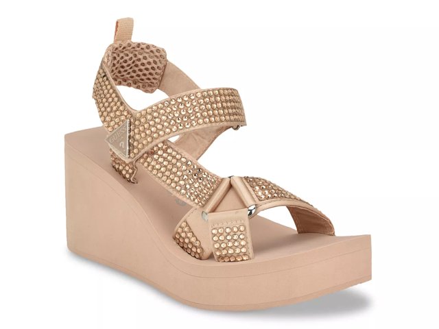 Guess Dawsin Wedge Sandal Free Shipping DSW