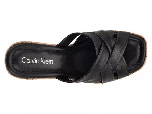 Calvin Klein Hayes Wedge Sandal Free Shipping DSW