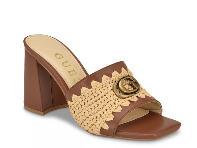 Guess Gellian Slide Sandal Light Natural