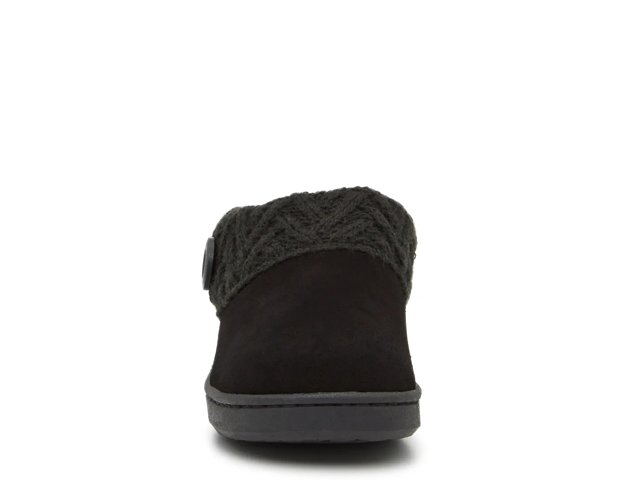Cable knit clogs top