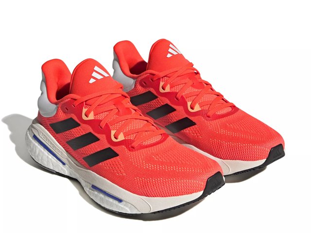 Adidas Solarglide 6 Running Shoes Solar Red 9 Mens Running Shoes