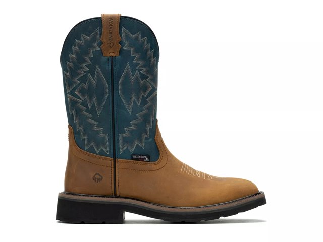 Wolverine rancher square toe wellington work boots store