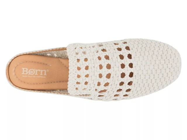 Born Cameo II Women s Shoes Cream Fabric 6 M B