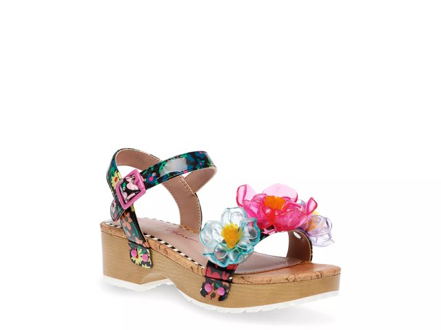 Betsey johnson wedge sandals cheap
