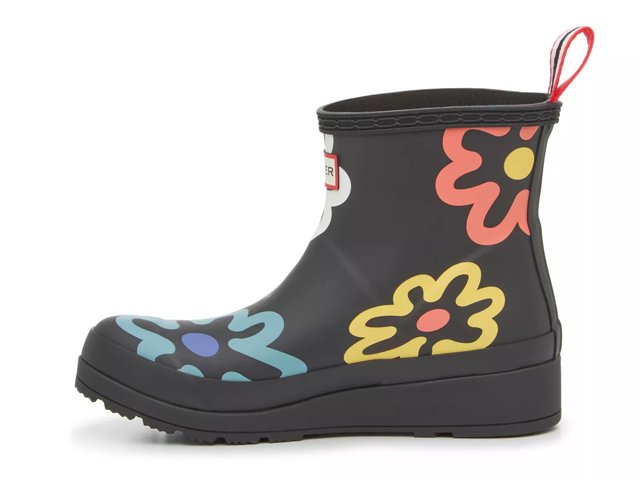 HUNTER Original Play Short Flower Waterproof Rain Boot Women s Free Shipping DSW