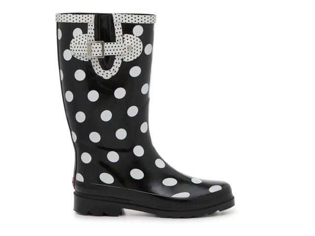 Chooka Rob Dots Rain Boot Free Shipping DSW