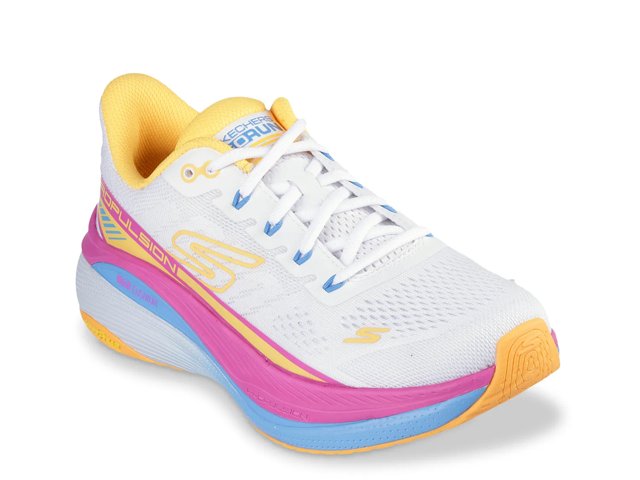 Skechers orange sneakers on sale