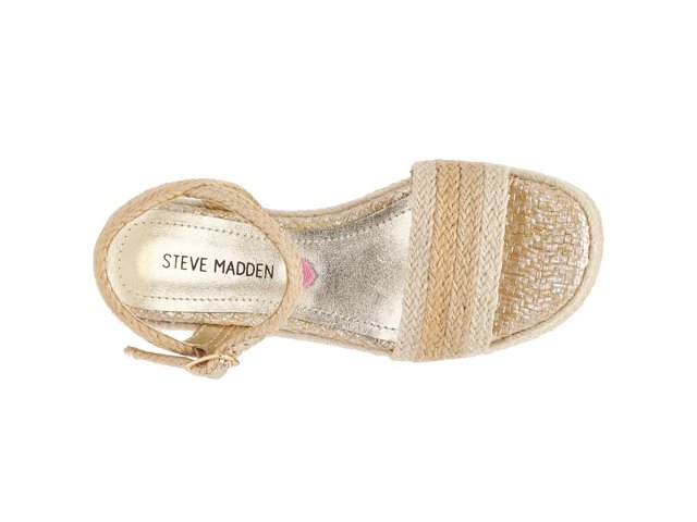 Steve Madden Cleo Wedge Sandal Kids Free Shipping DSW
