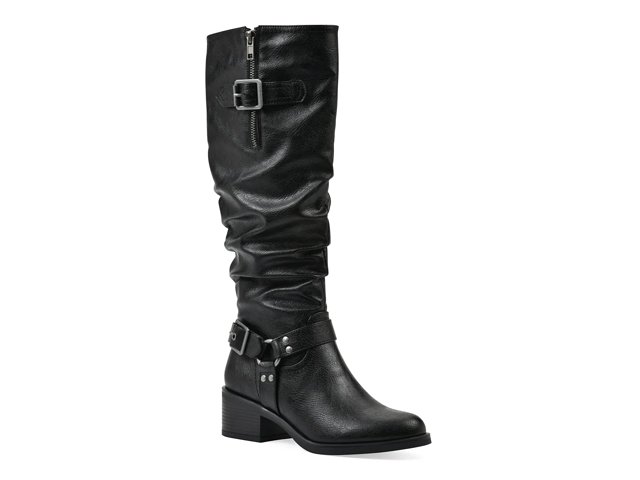 White Mountain Cushion Riding Boot Free Shipping DSW