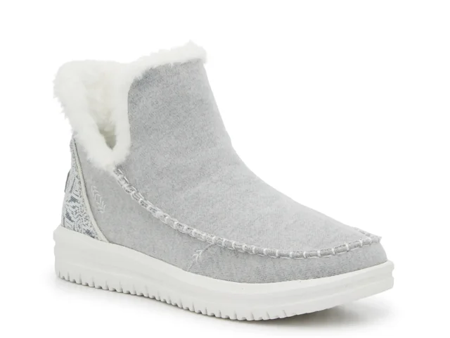 HEYDUDE Camden Cozy Trim Slip-On- Women's