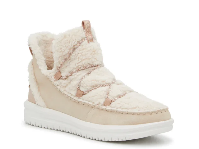 HEYDUDE Camden All-Over Cozy Slip-On- Women's