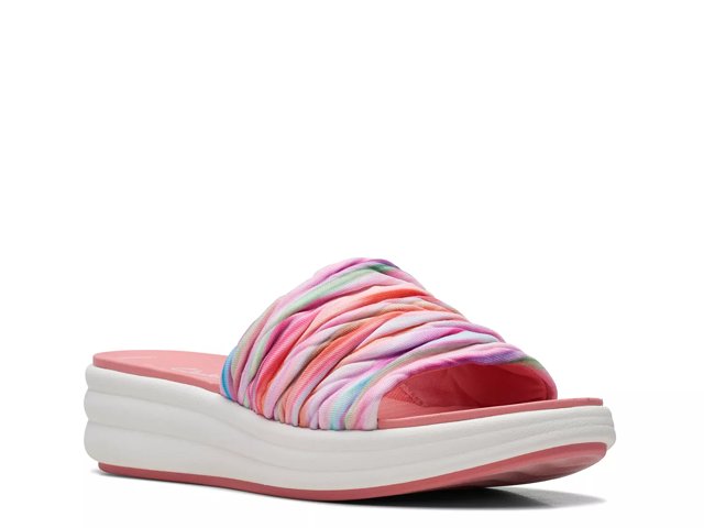 Clarks sandals womens pink cheap