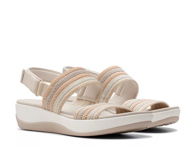 Clarks arla wedge sandal best sale