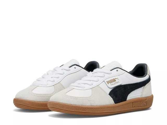 ★PUMA★ Palermo Elevator Leather Womens White 40046102 Palermo Leather Women's Sneakers | PUMA