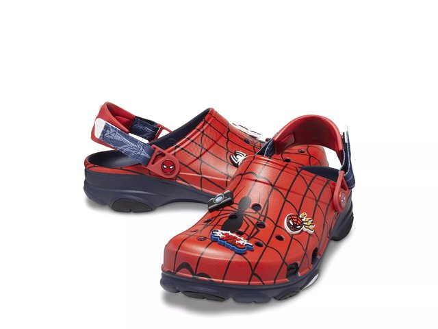 Crocs spiderman discount
