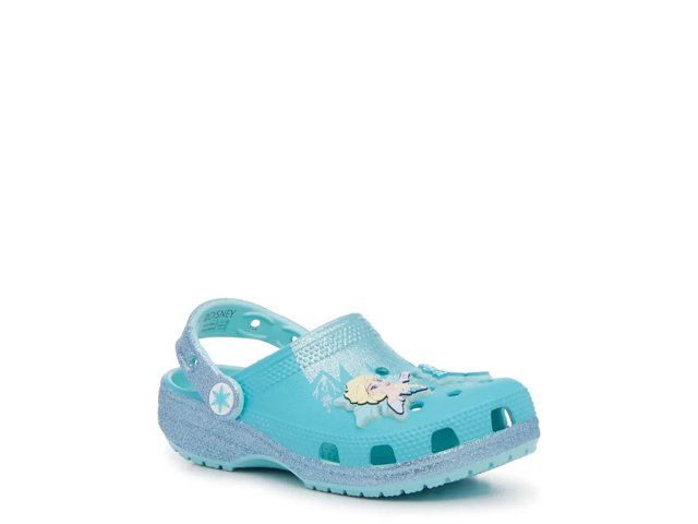 Crocs Multi Frozen Elsa Classic Clog Size 30 31