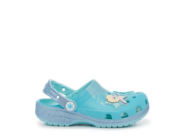 Crocs Frozen Elsa Classic Clog Kids Free Shipping DSW