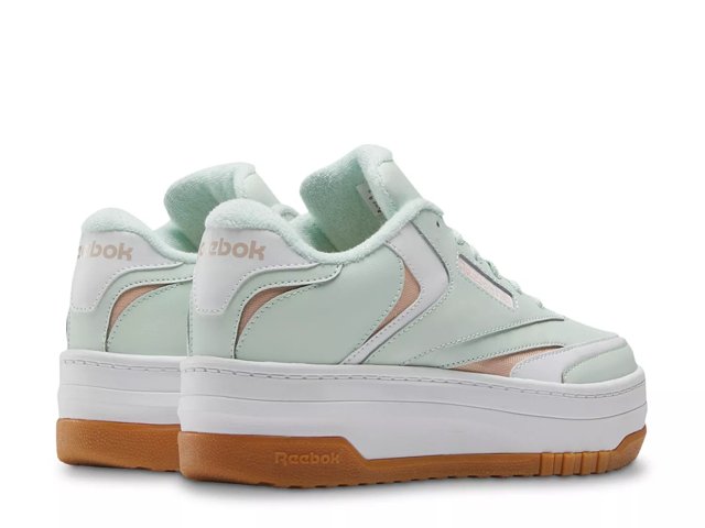 Reebok Club C Extra Girls Shoes White Grey 5