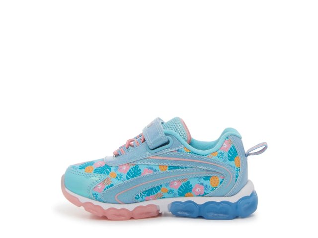新品Daco/LIGHT INDIGO PINK STITCH Stitch Stitch Light-Up Sneaker - Kids' - Free Shipping | DSW