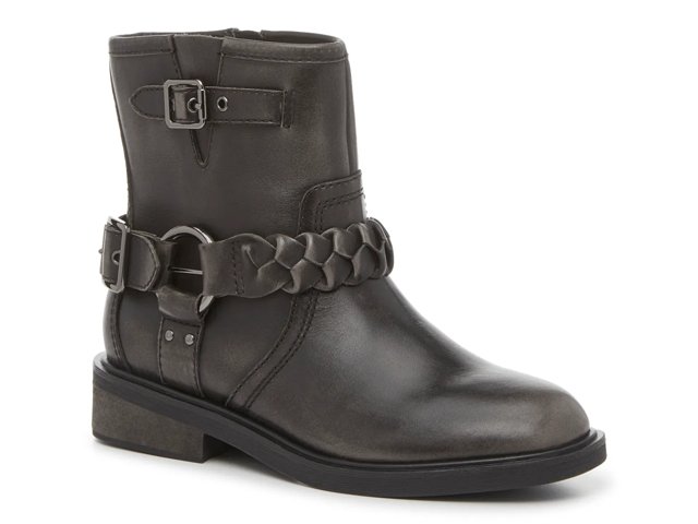 Crown vintage black booties cheap