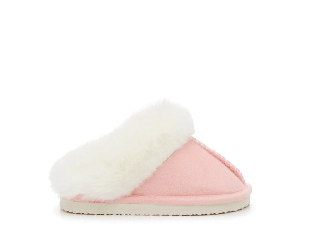 Crown Vintage Lil Sammy Slipper Kids Girl s Light Pink Size 11 Youth Slippers