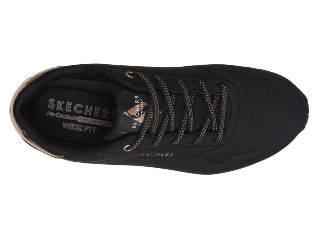 Skechers Uno Shimmer Away Sneaker - Women's - Free Shipping