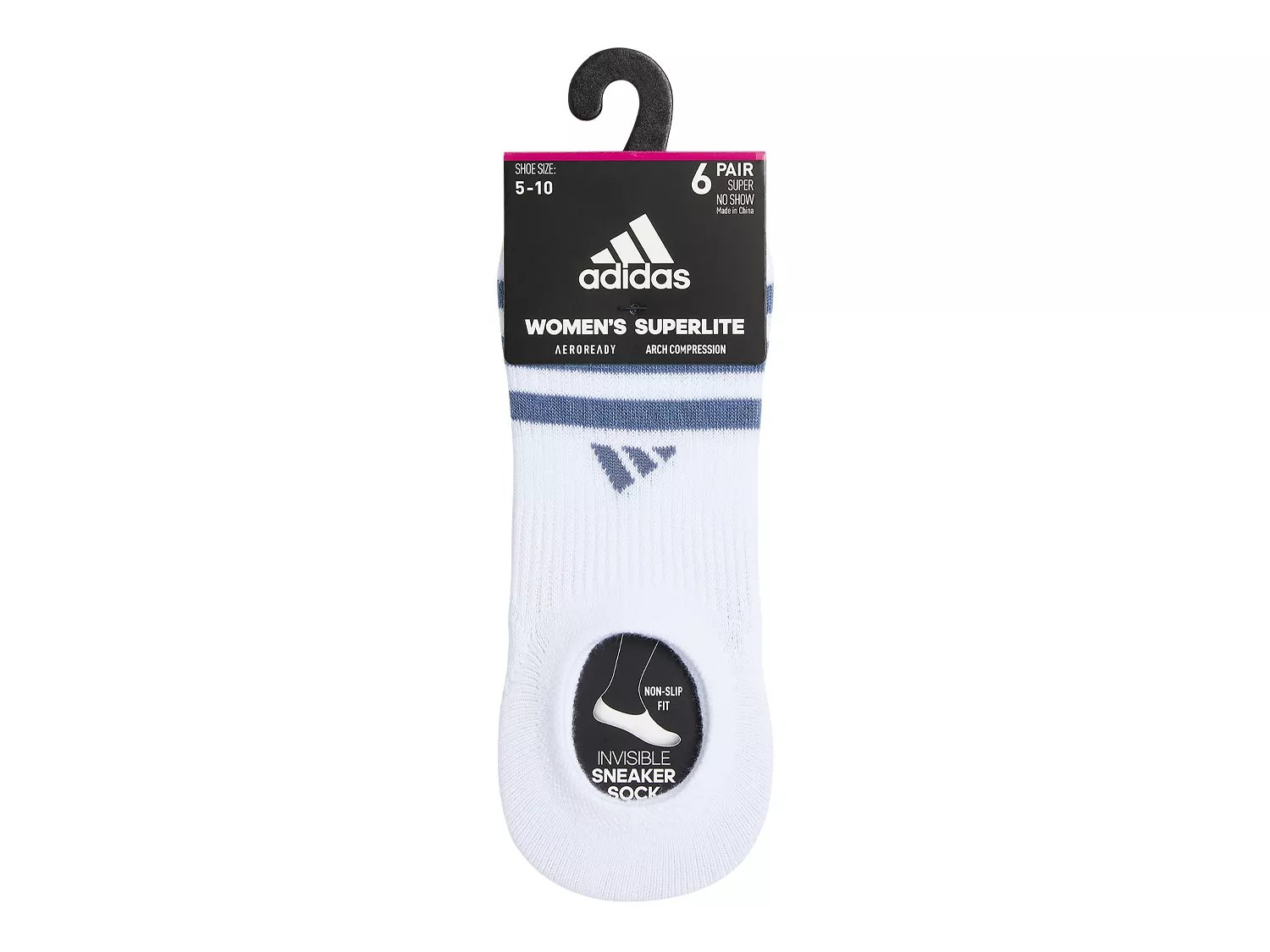 Superlite 3.0 Women's No Show Liners - 6 Pack