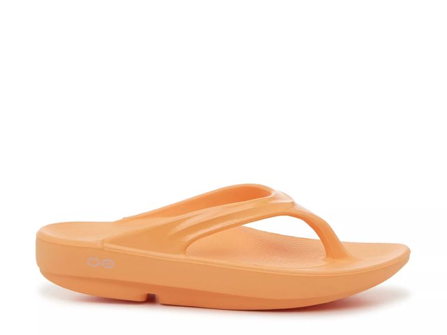 Oofos orange on sale