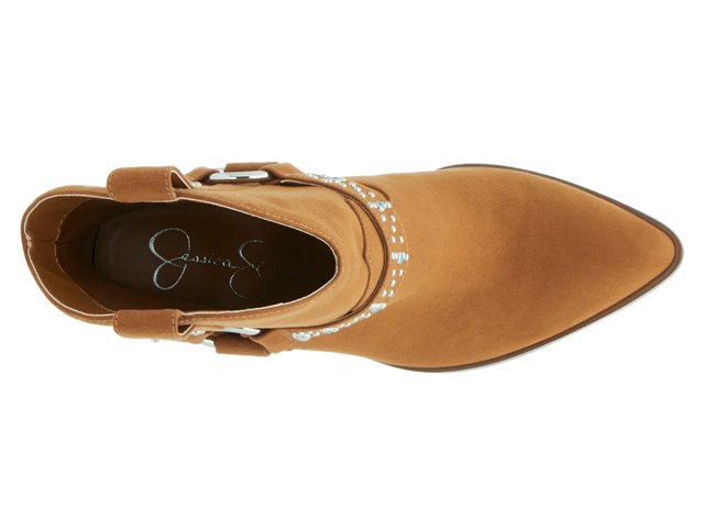 Jessica simpson pixel 2 western bootie cheap
