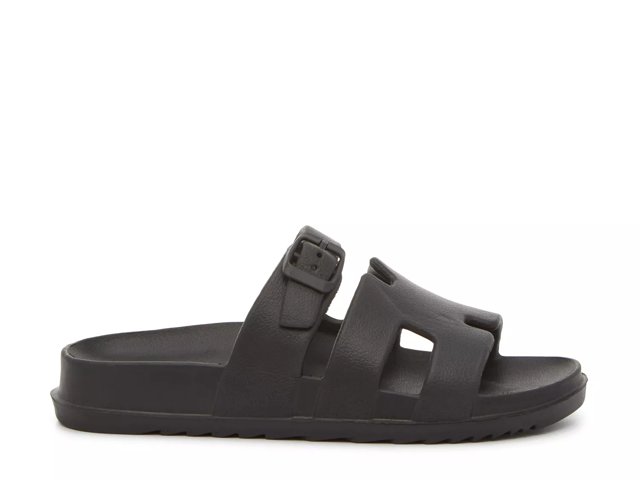 Madden girl black slides sales