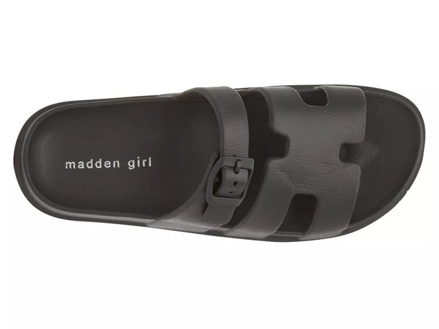 Madden girl black sandals cheap