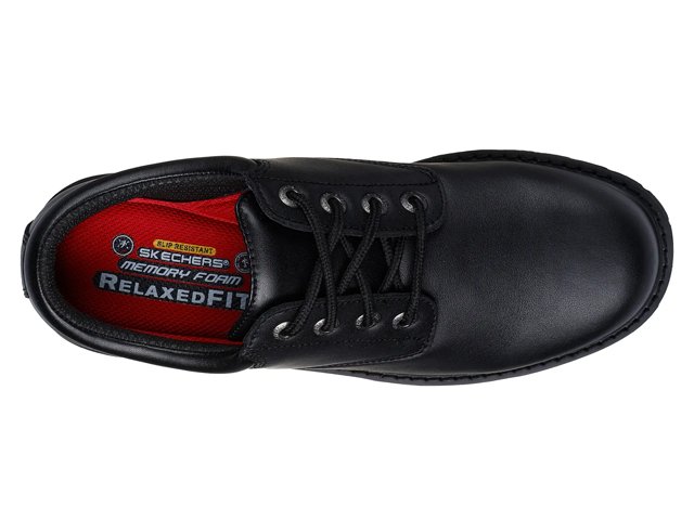 Skechers black oxford shoes on sale