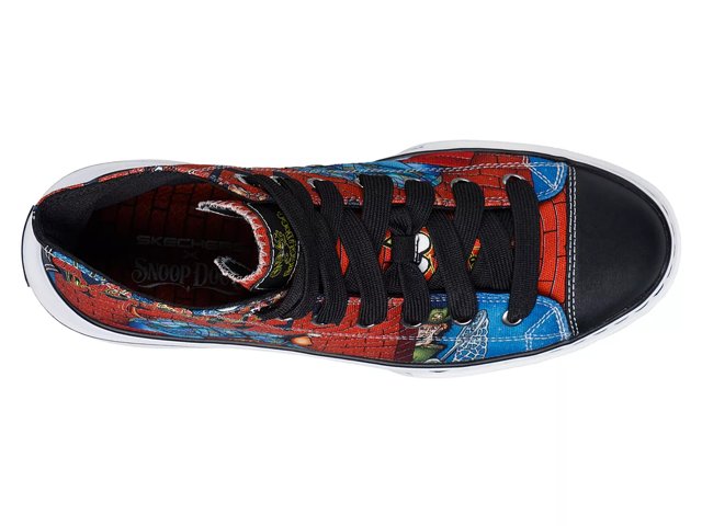 Mens skechers high top sneakers shop