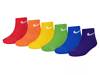 Nike Cushioned Kids' Quarter Ankle Socks - 6 Pack