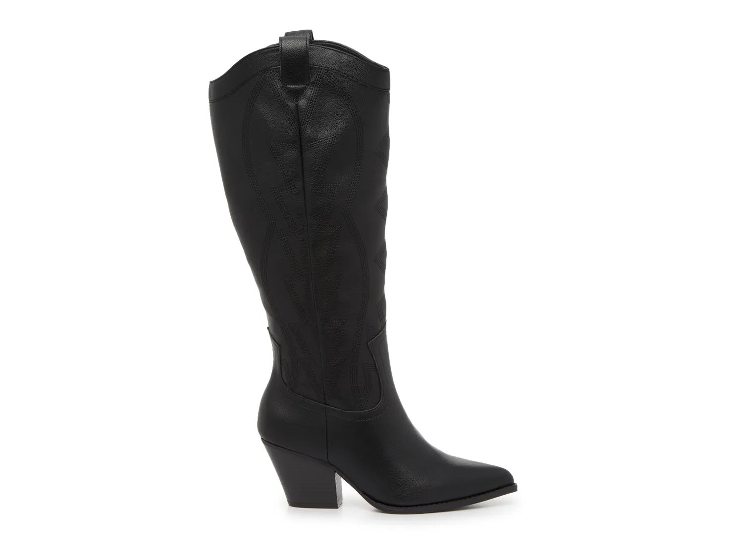 Leeah Wide Calf Cowboy Boot